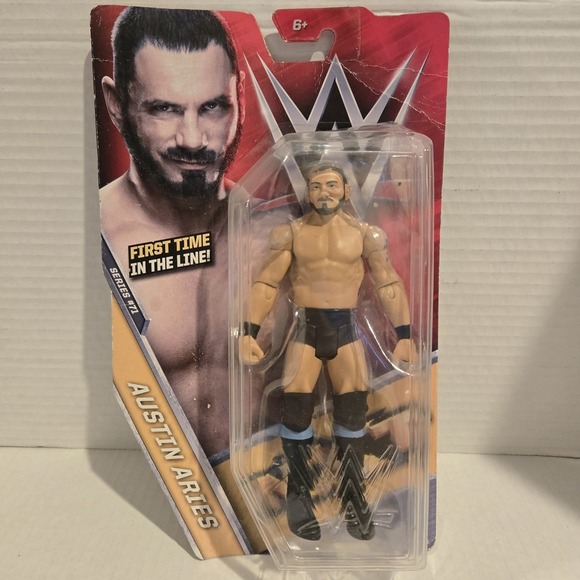 Austin Aries WWE Mattel Action Figure‎ Basic Series 71 New In Box Nib - Picture 1 of 6